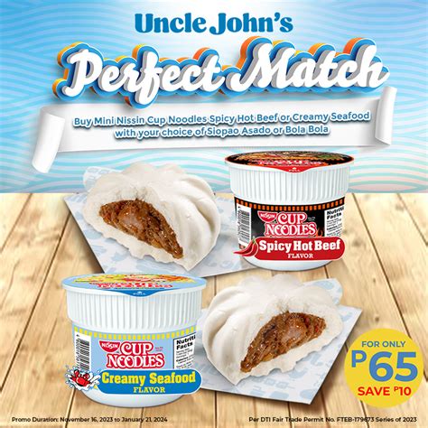 Promos – Uncle John's PH.